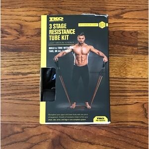 TKO 3 Stage Resistance Tube Kit w/ Exercise Chart
TKO Pro Training Build & Tone